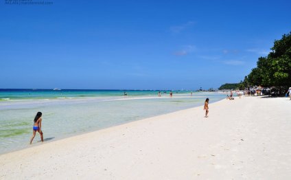 Boracay island beachfront