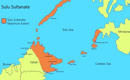 Sulu Archipelago Map