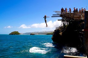 Cliff Jumping Boracay,  Philippines
