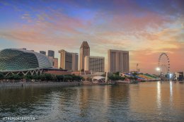 Esplanade by the Singapore River