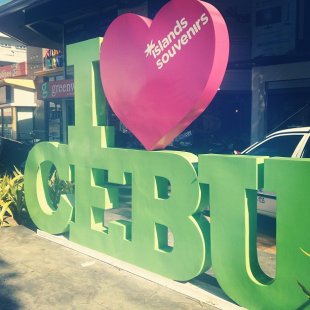 I love Cebu sign