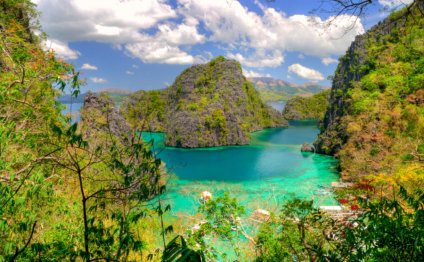 Beautiful islands in the Philippines
