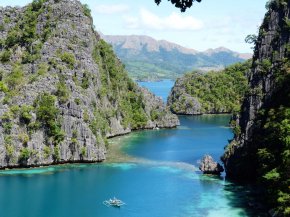 Rocky islets of Coron