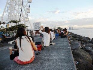 Sunset at Manila Bay