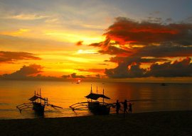 Sunset in Sipalay