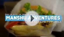 MANSHU ADVENTURES: NYC to Taipei to Manila Travel Vlog